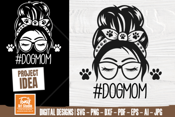 Dog Mom SVG PNG DXF Messy Bun SVG: A Designer’s Real-World Embroidery Review