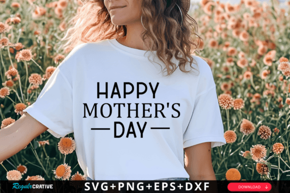 Happy Mother's Day SVG Design – A Mom-Centric Embroidery Pick
