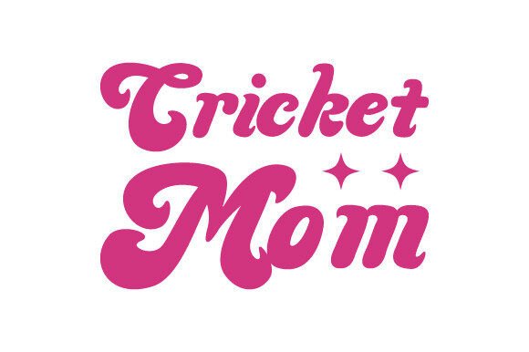 Retro Cricket Mom Design Shines in Custom Embroidery Projects