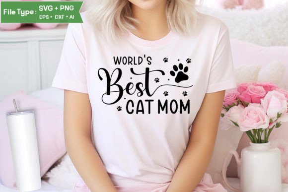 World's Best Cat Mom SVG Cut File Review